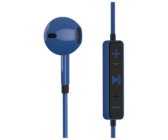 Auriculares bluetooth intrauditivos ENERGY SISTEM EARPHONES 1, con micrófono, azul.