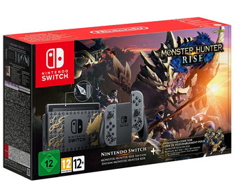 Nintendo Swtich edición Monster Hunter Rise, NINTENDO.