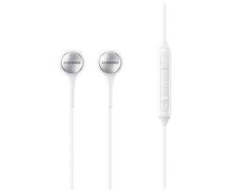 Auriculares tipo intrauricular estéreo SAMSUNG EO-IG935 blanco, 3.5mm, control remoto.