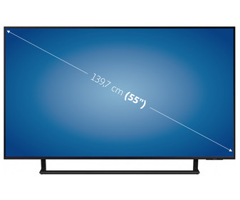 Televisión 139,7cm (55") LED SAMSUNG UE55AU9005KXXC 4K, HDR10+, SMART TV, WIFI, BLUETOOTH, TDT T2, USB reproductor y grabador, 3HDMI, 2800HZ.